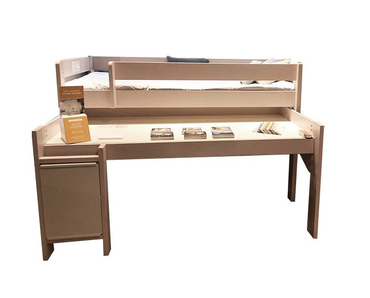 Ma Chambramoi : un astucieux combiné lit, bureau, rangements